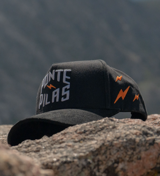 Ponte Pilas ⚡ Classic Black Snapback
