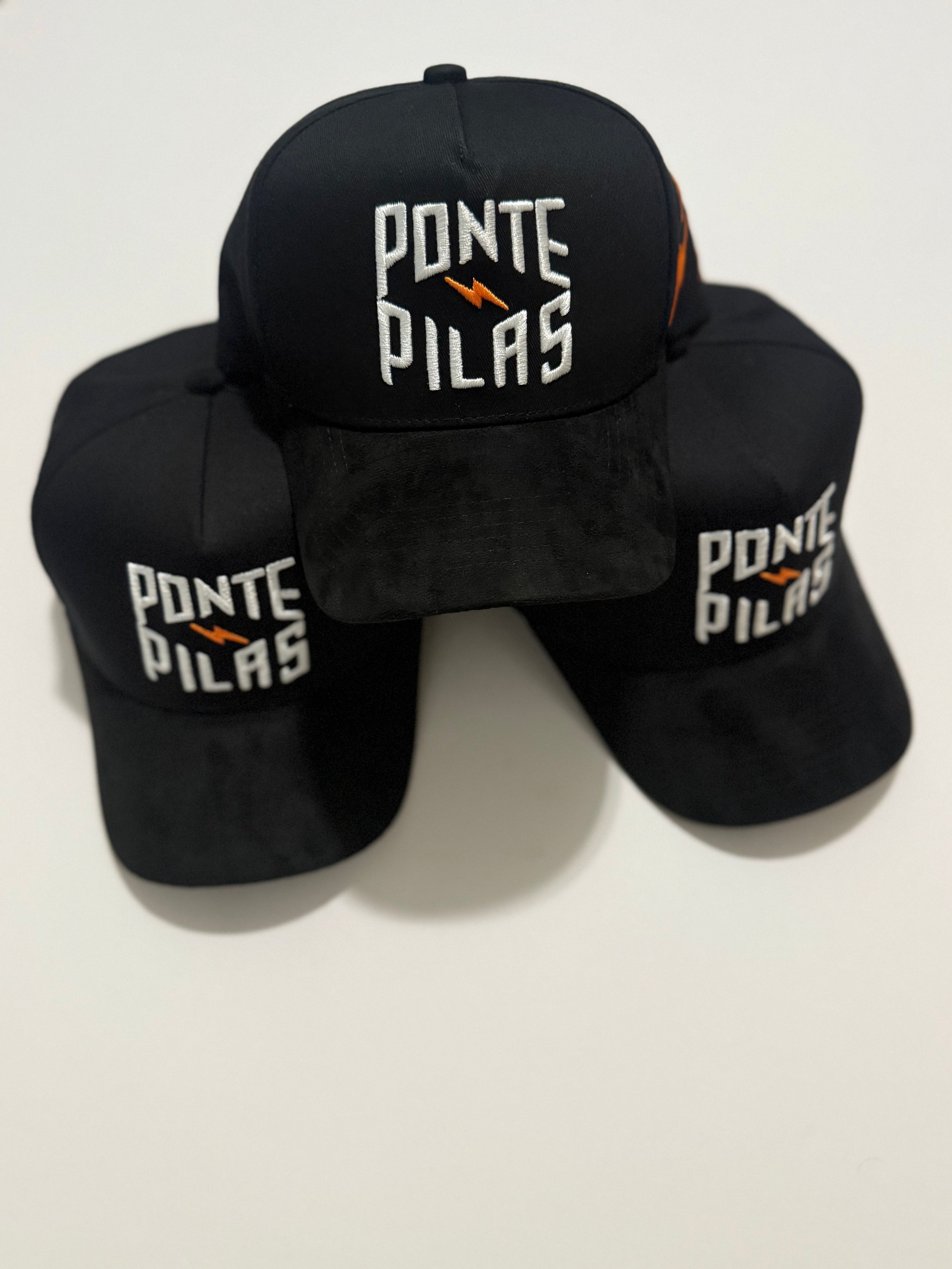Ponte Pilas ⚡ Classic Black Snapback