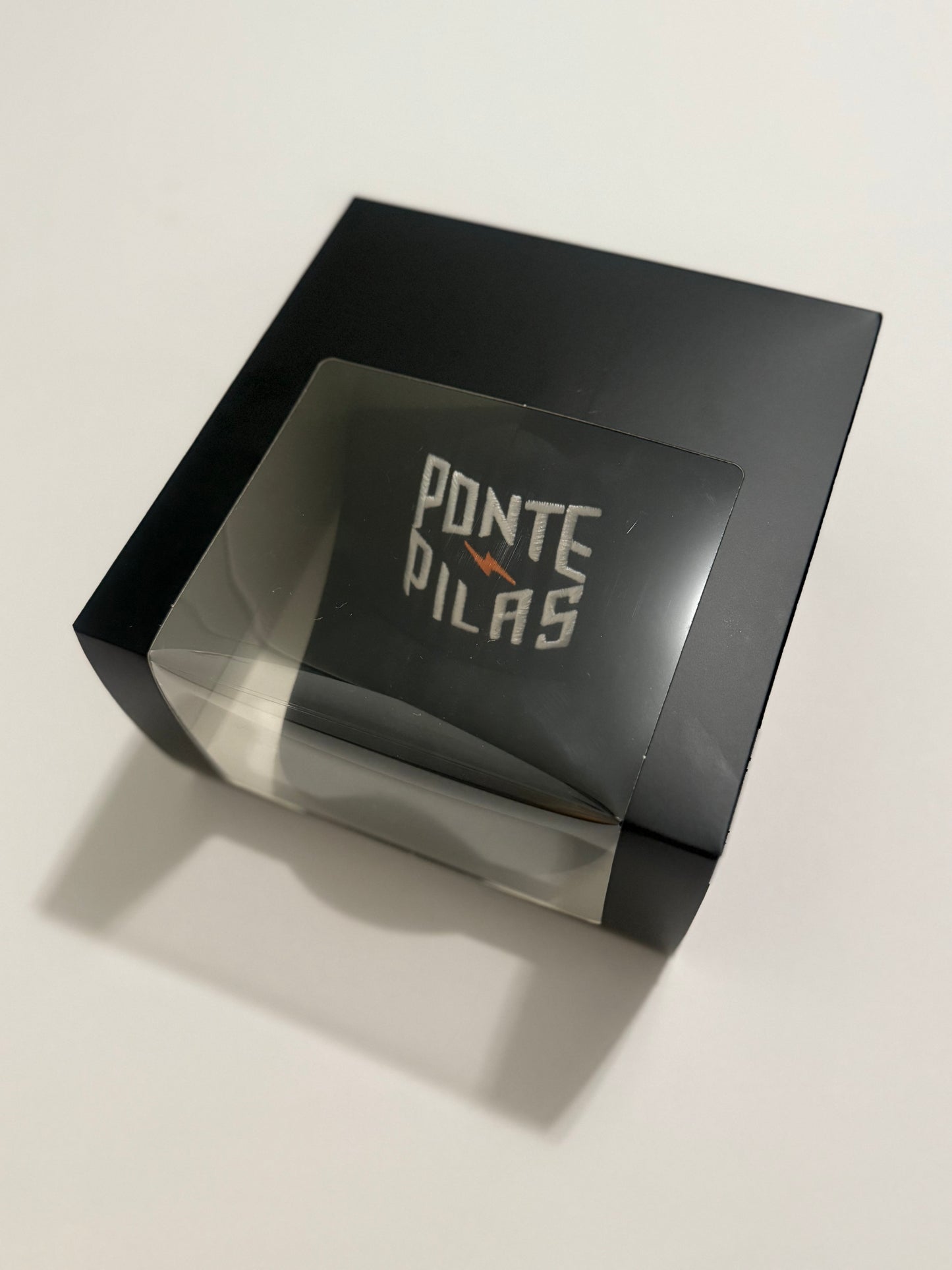 Ponte Pilas ⚡ Classic Black Snapback