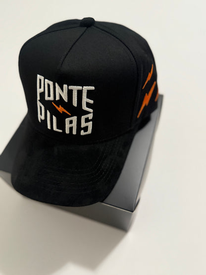Ponte Pilas ⚡ Classic Black Snapback