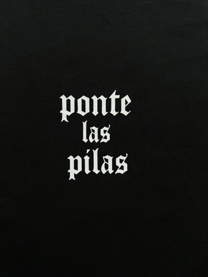 ponte las pilas "LETRA PESADA" shirt