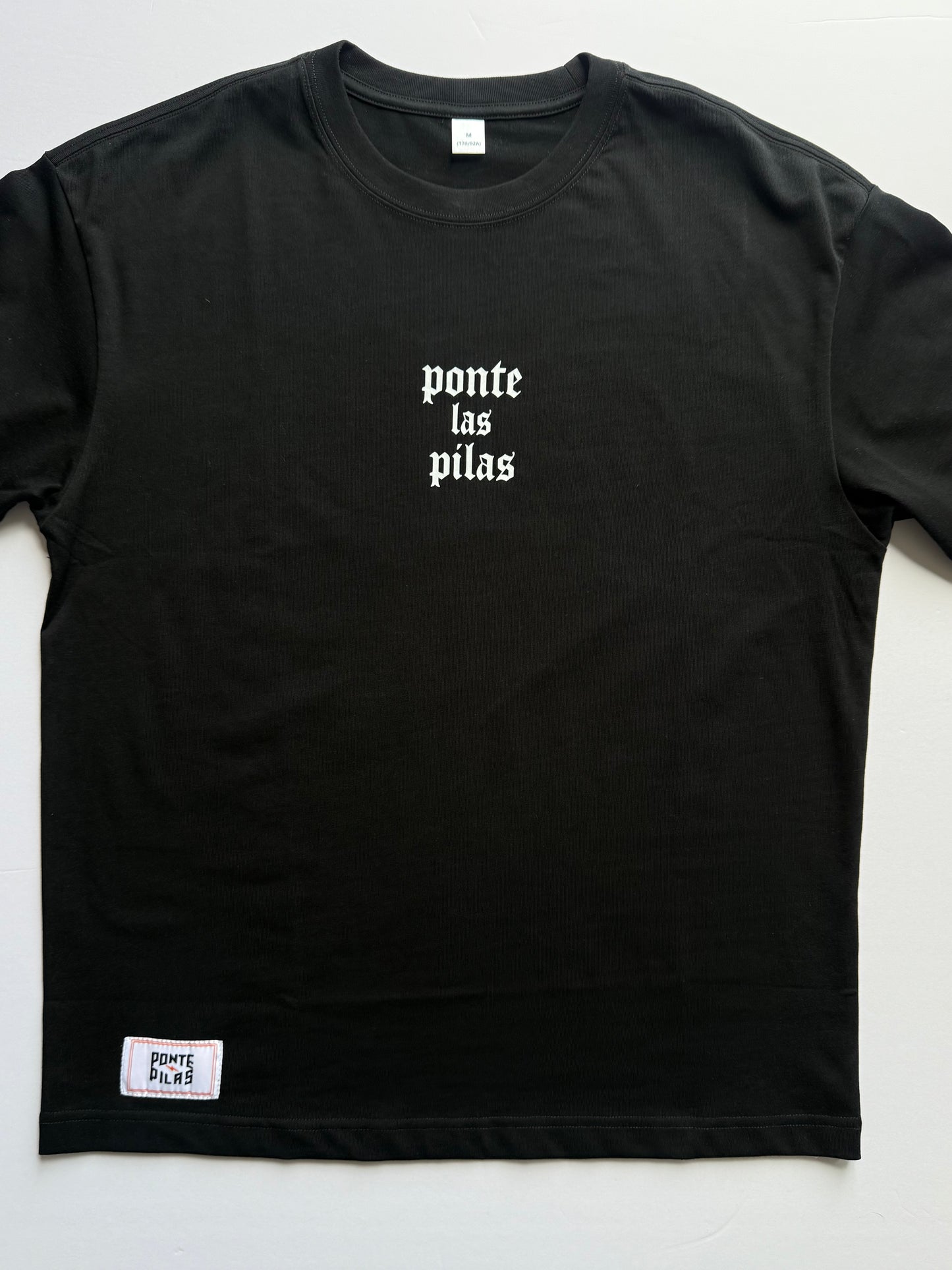 ponte las pilas "LETRA PESADA" shirt
