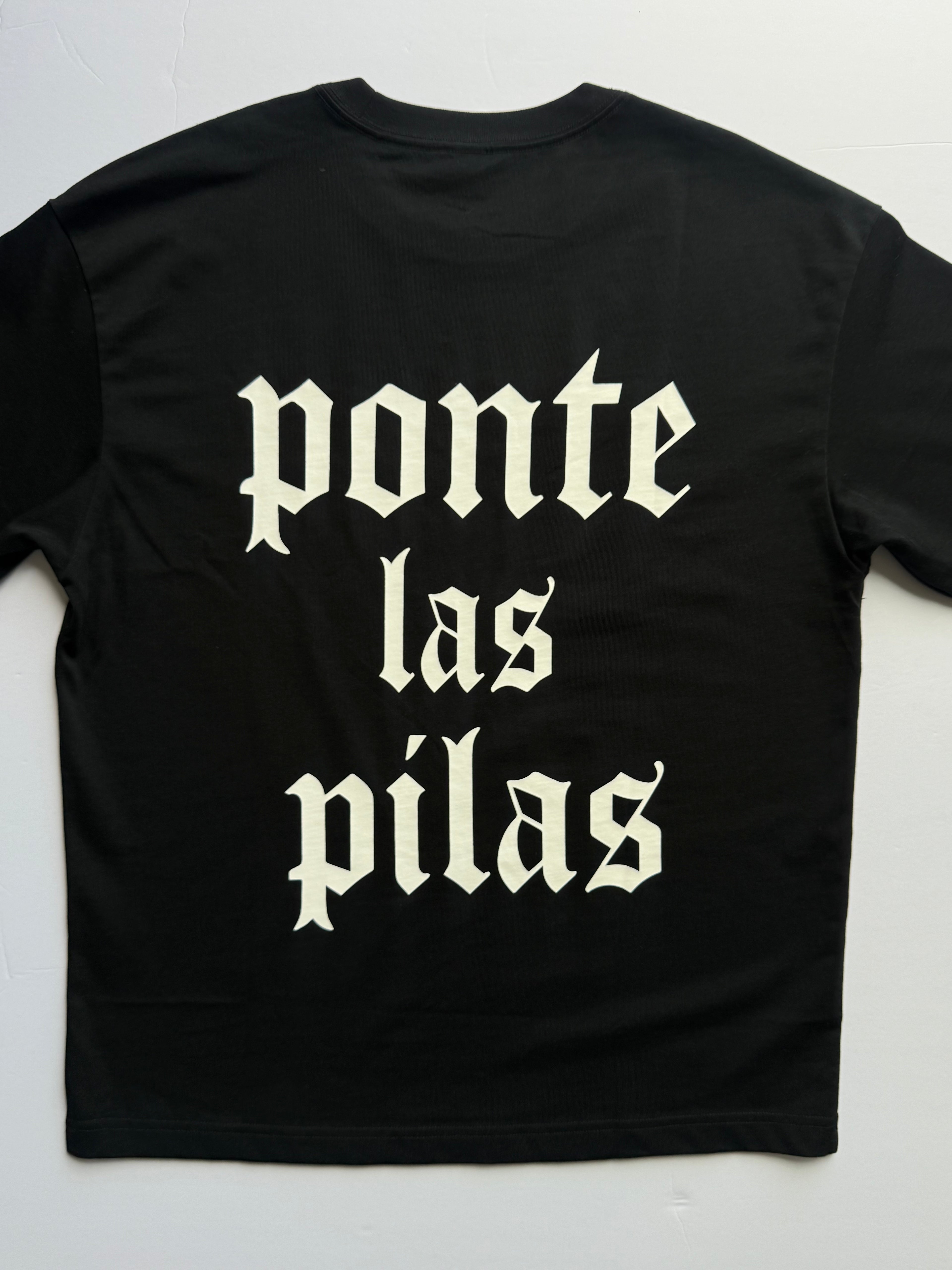 ponte las pilas "LETRA PESADA" shirt