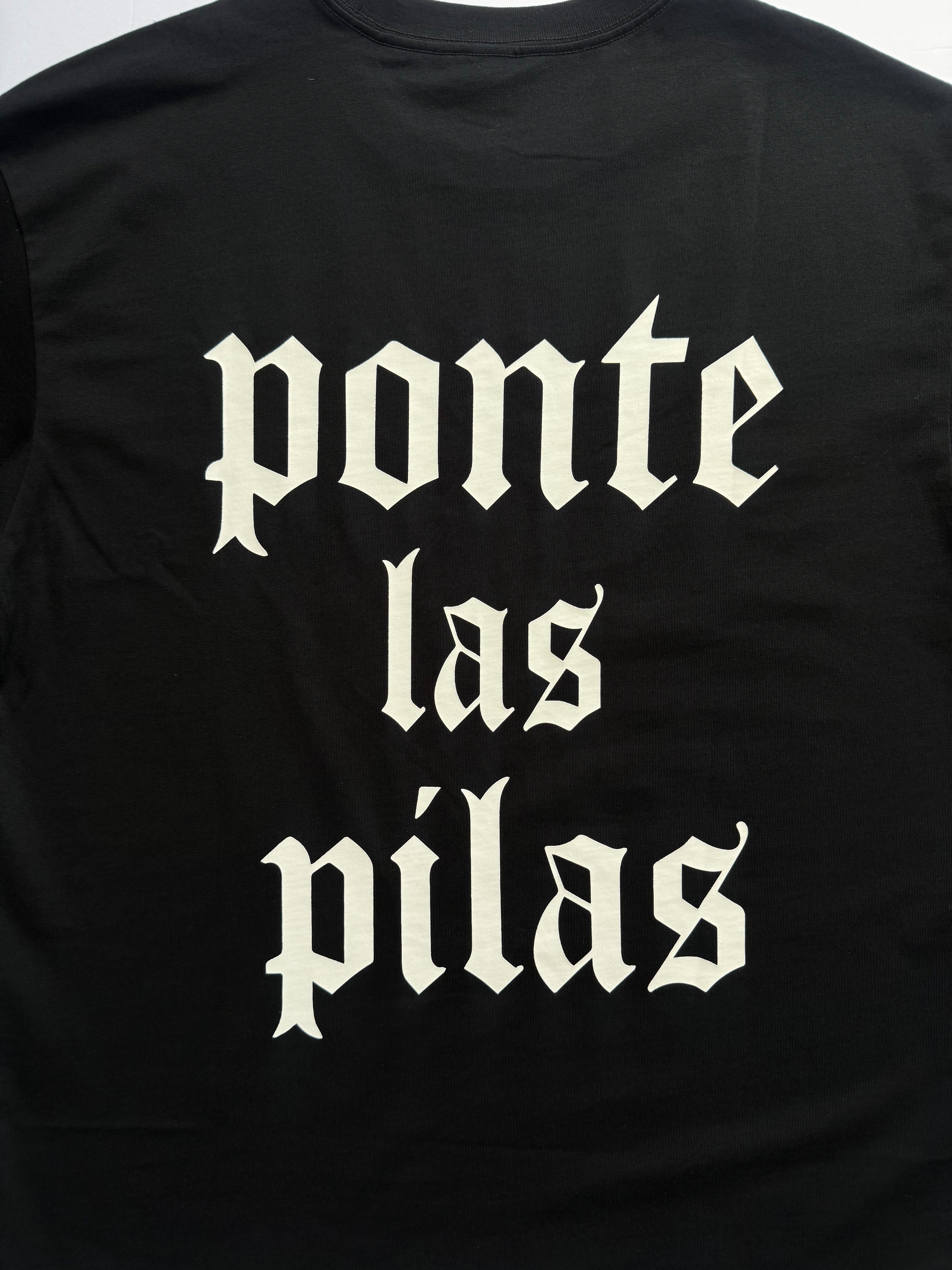 ponte las pilas "LETRA PESADA" shirt