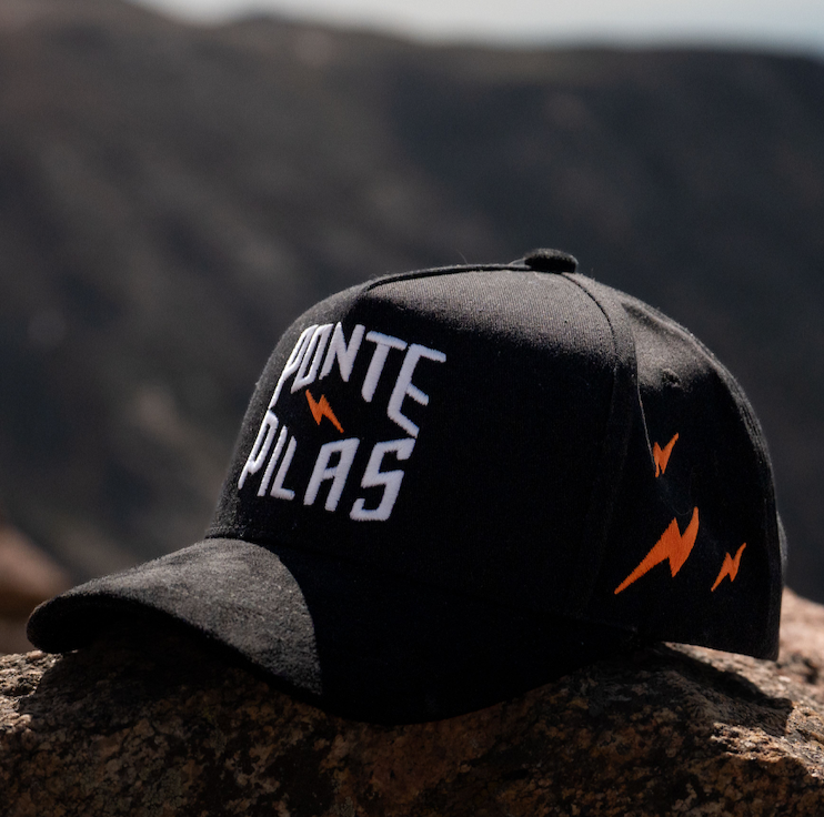Ponte Pilas ⚡ Classic Black Snapback