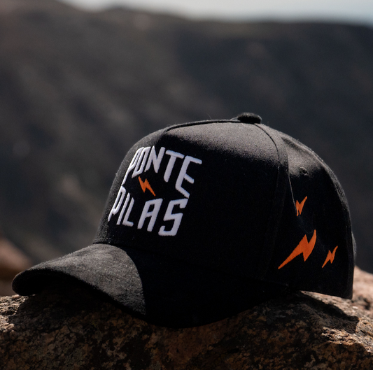 Ponte Pilas ⚡ Classic Black Snapback